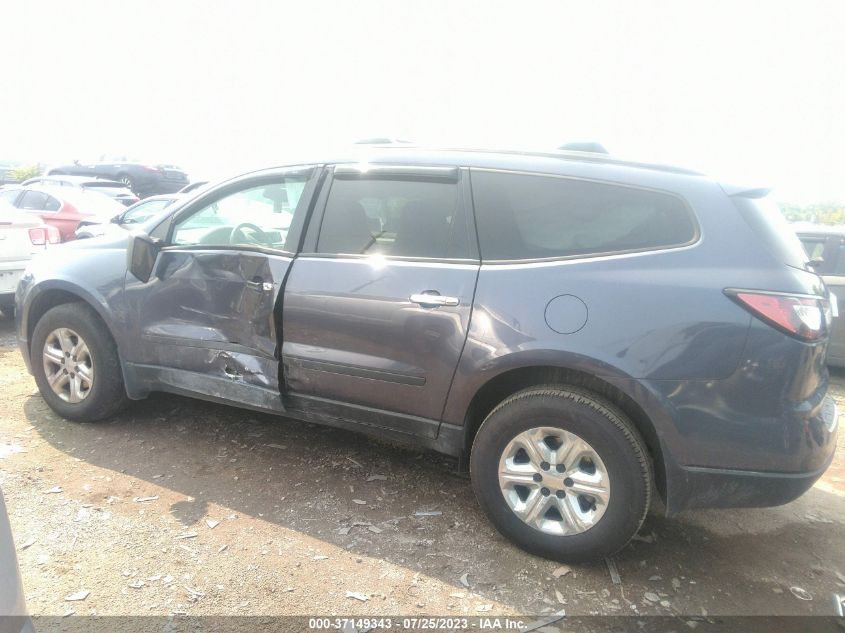 2013 CHEVROLET TRAVERSE LS - 1GNKRFKD9DJ257487