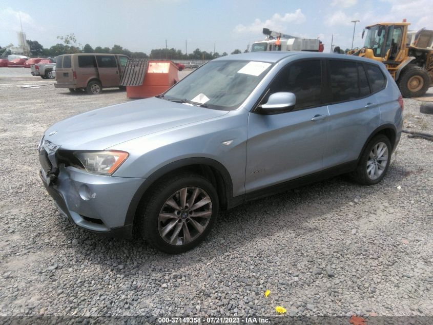 2013 BMW X3 XDRIVE28I - 5UXWX9C50D0A26462