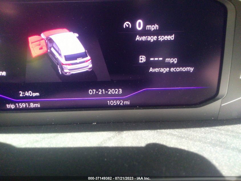 2022 VOLKSWAGEN TAOS SEL - 3VVJX7B2XNM023685