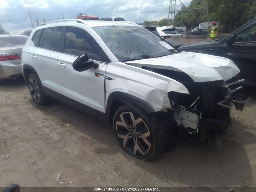 2022 VOLKSWAGEN TAOS SEL - 3VVJX7B2XNM023685