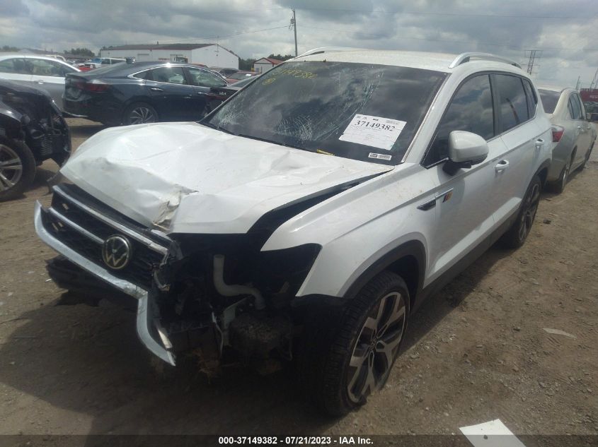 2022 VOLKSWAGEN TAOS SEL - 3VVJX7B2XNM023685
