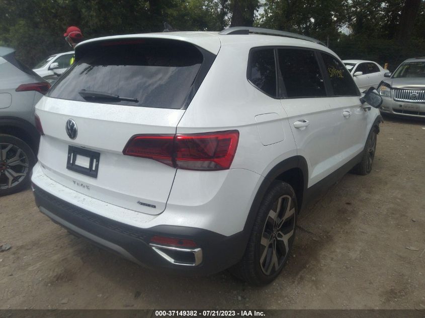 2022 VOLKSWAGEN TAOS SEL - 3VVJX7B2XNM023685