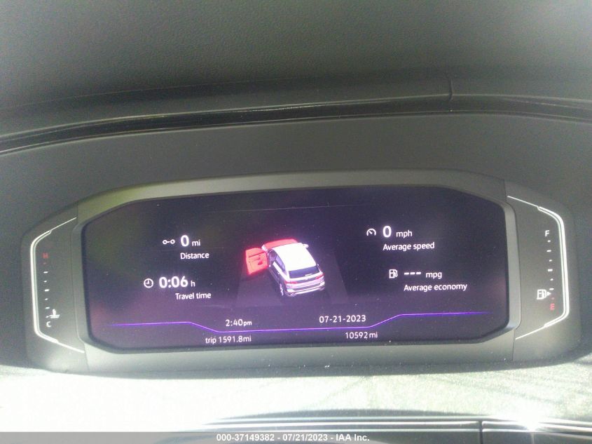 2022 VOLKSWAGEN TAOS SEL - 3VVJX7B2XNM023685