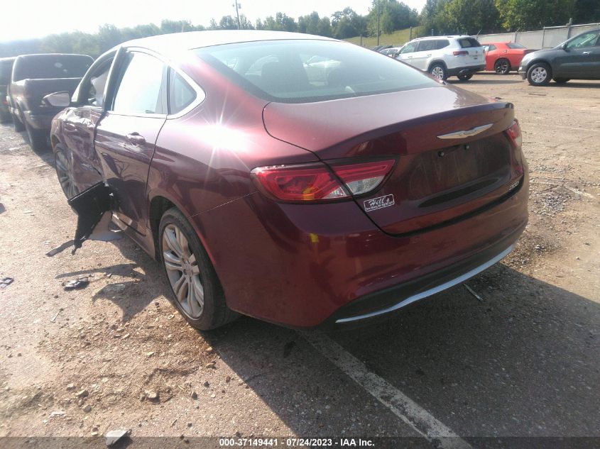 2015 CHRYSLER 200 LIMITED - 1C3CCCAB2FN548197