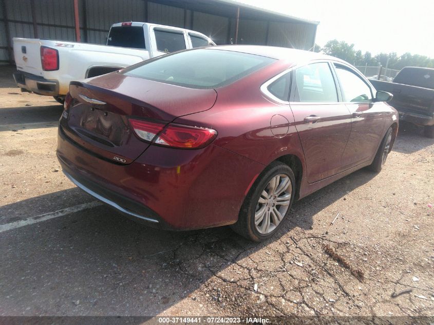 2015 CHRYSLER 200 LIMITED - 1C3CCCAB2FN548197