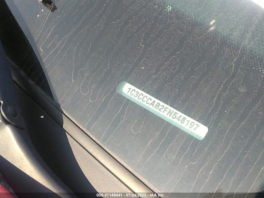 2015 CHRYSLER 200 LIMITED - 1C3CCCAB2FN548197