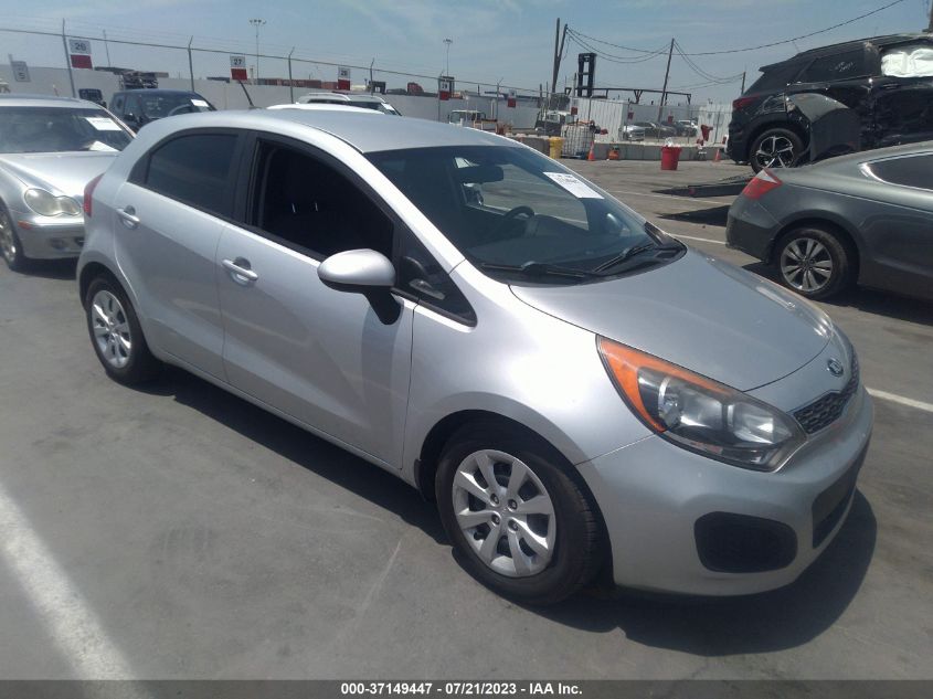 2014 KIA RIO EX - KNADN5A36E6360366