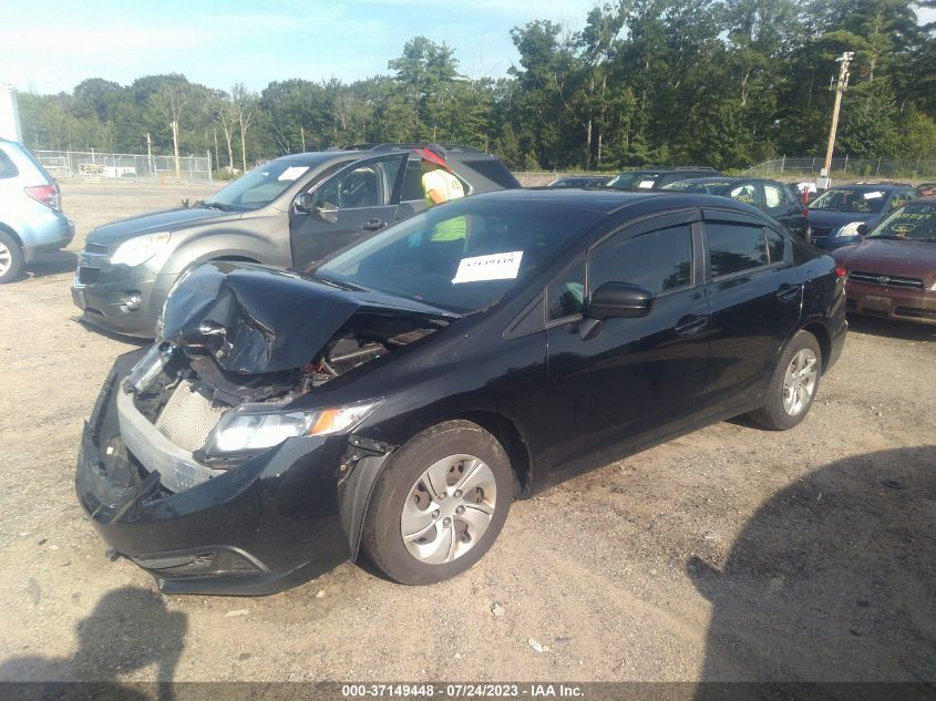 2015 HONDA CIVIC SEDAN LX - 19XFB2F50FE266203