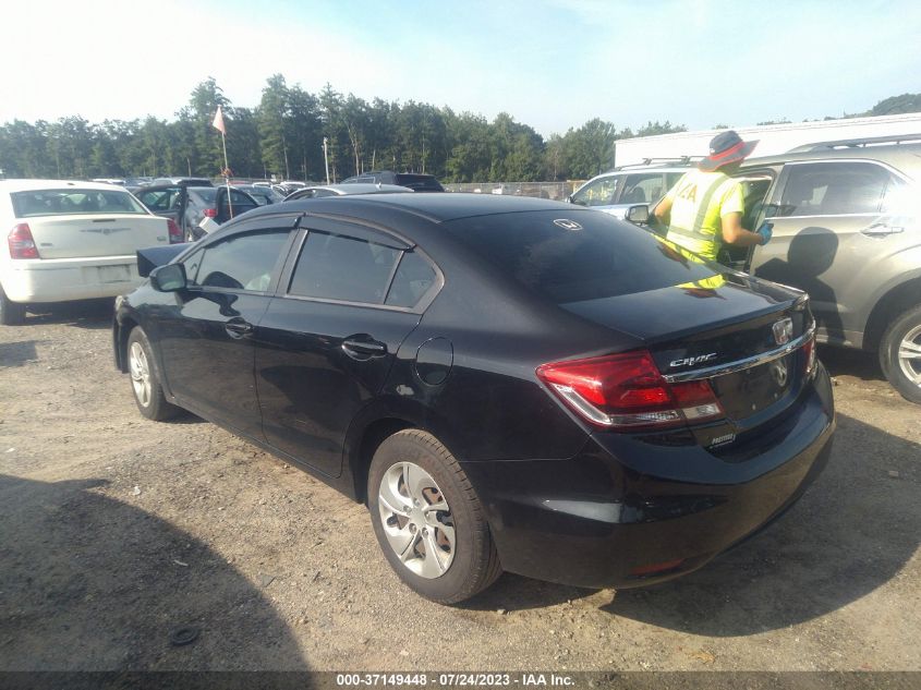 2015 HONDA CIVIC SEDAN LX - 19XFB2F50FE266203