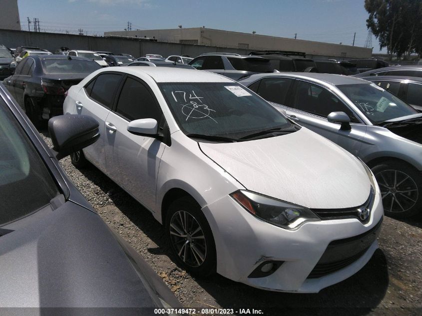 2016 TOYOTA COROLLA L/LE/S/S PLUS/LE PLUS - 5YFBURHEXGP465726