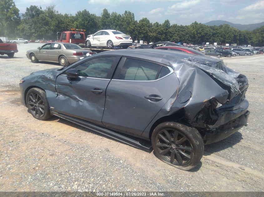 VIN JM1BPBLM1P1600061 2023 MAZDA MAZDA3 HATCHBACK 2.5 S CARBON EDITION