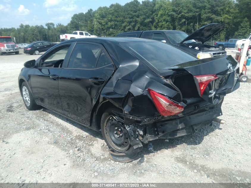 2019 TOYOTA COROLLA L/LE/SE/XLE/XSE - 2T1BURHE9KC148058