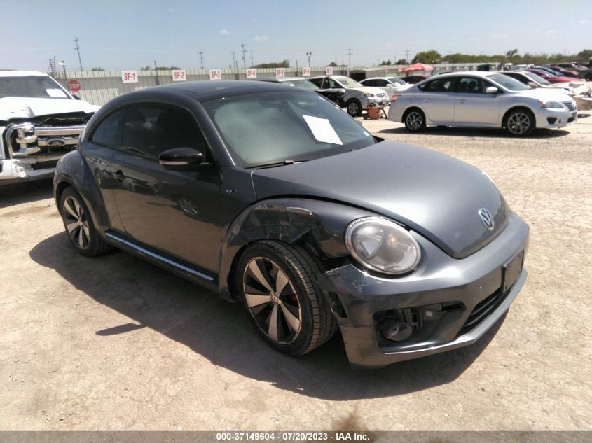2014 VOLKSWAGEN BEETLE COUPE 2.0T TURBO R-LINE - 3VWVS7AT7EM633663