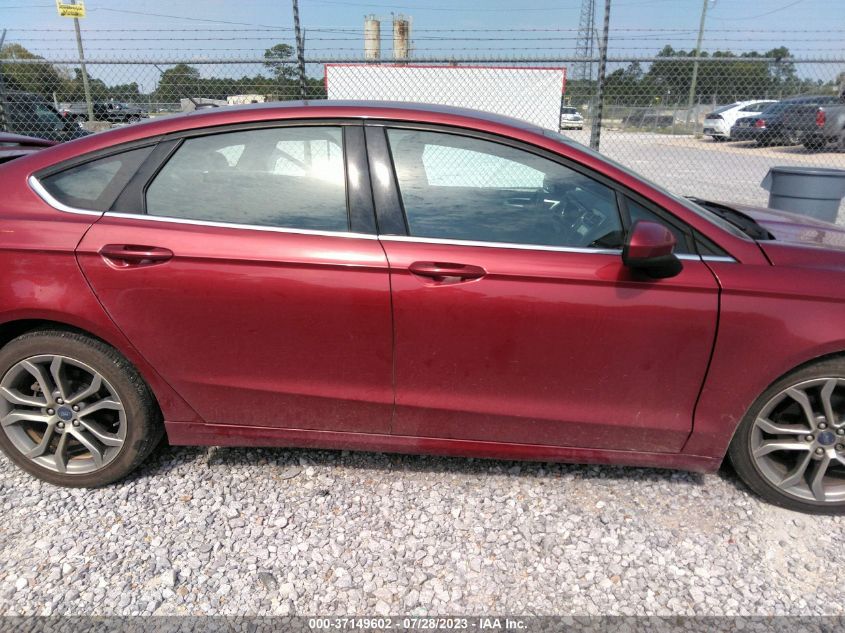 2017 FORD FUSION SE - 3FA6P0T99HR272046