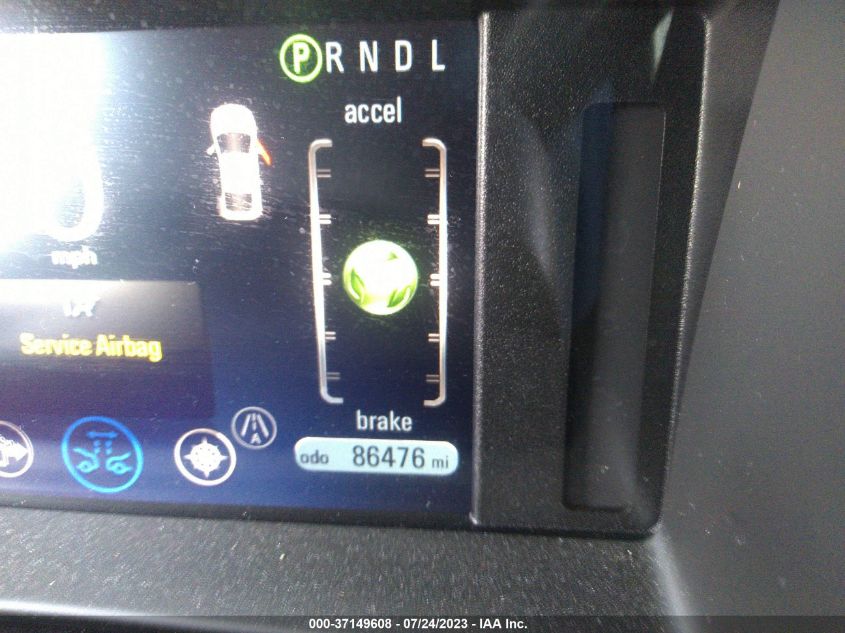 2013 CHEVROLET VOLT - 1G1RH6E49DU129182