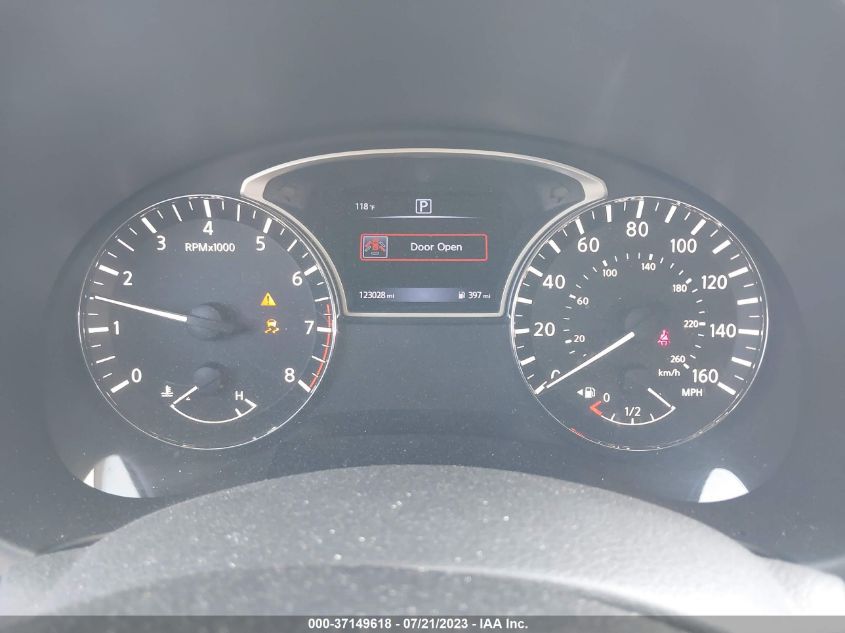 2017 NISSAN ALTIMA 2.5/S/SV/SL/SR - 001N4AL3AP6HC1609