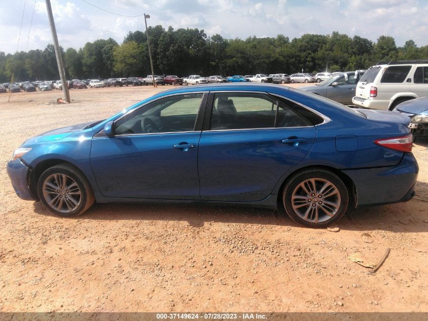 2017 TOYOTA CAMRY XLE/SE/LE/XSE - 4T1BF1FKXHU641226