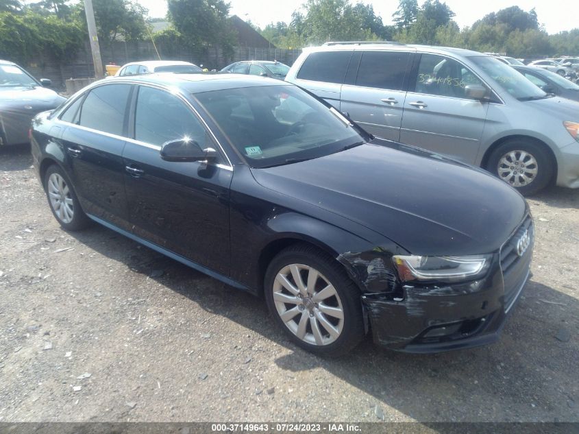 2014 AUDI A4 PREMIUM PLUS - WAUFFAFL3EA075936