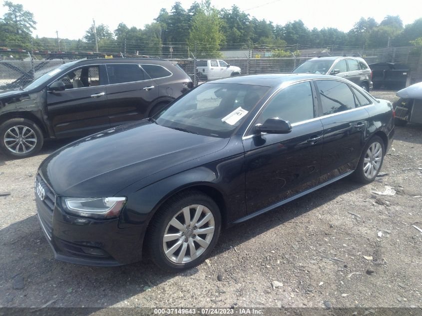 2014 AUDI A4 PREMIUM PLUS - WAUFFAFL3EA075936