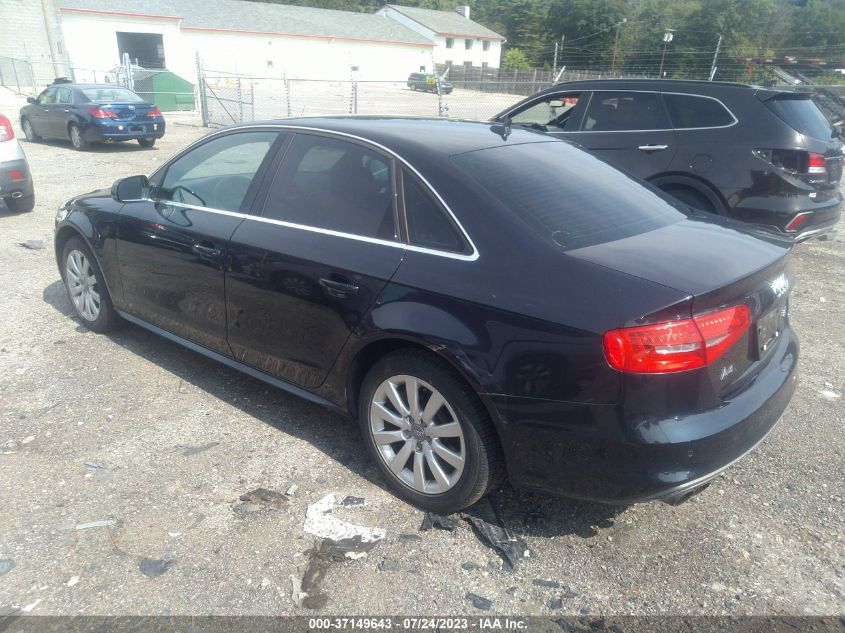 2014 AUDI A4 PREMIUM PLUS - WAUFFAFL3EA075936