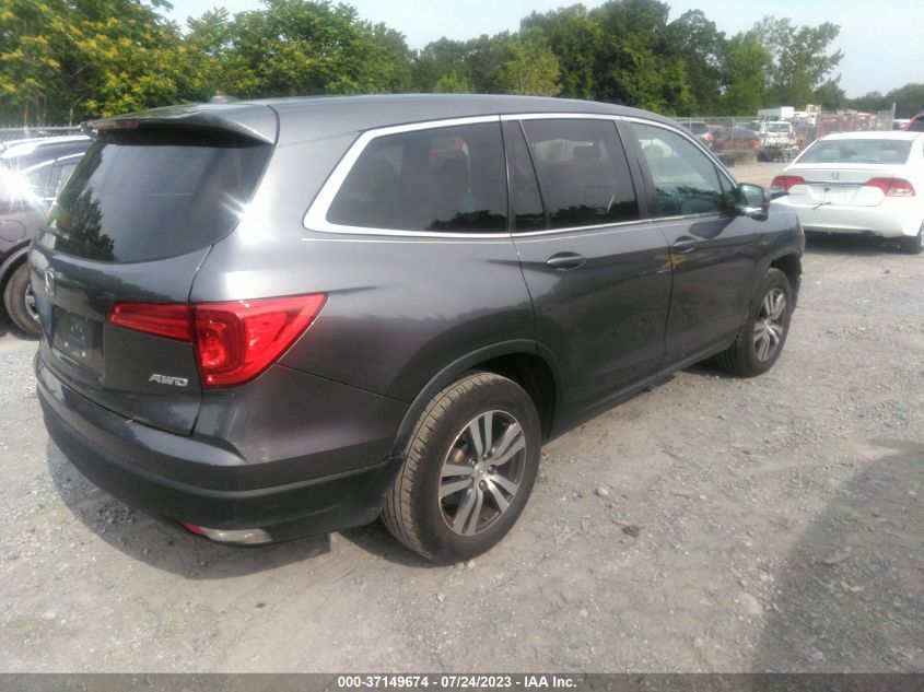 2016 HONDA PILOT EX-L - 5FNYF6H5XGB060450