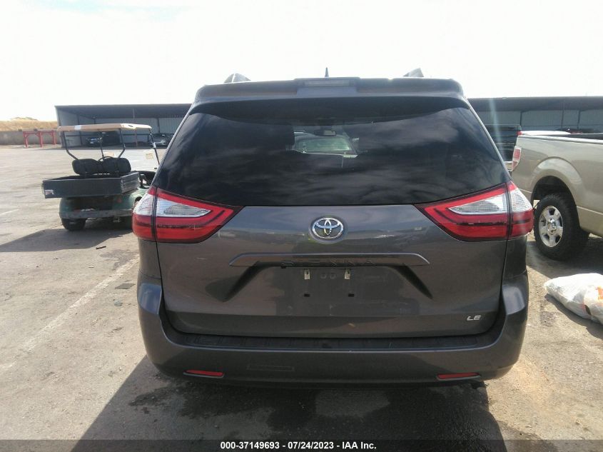 2018 TOYOTA SIENNA LE - 5TDKZ3DC6JS945019