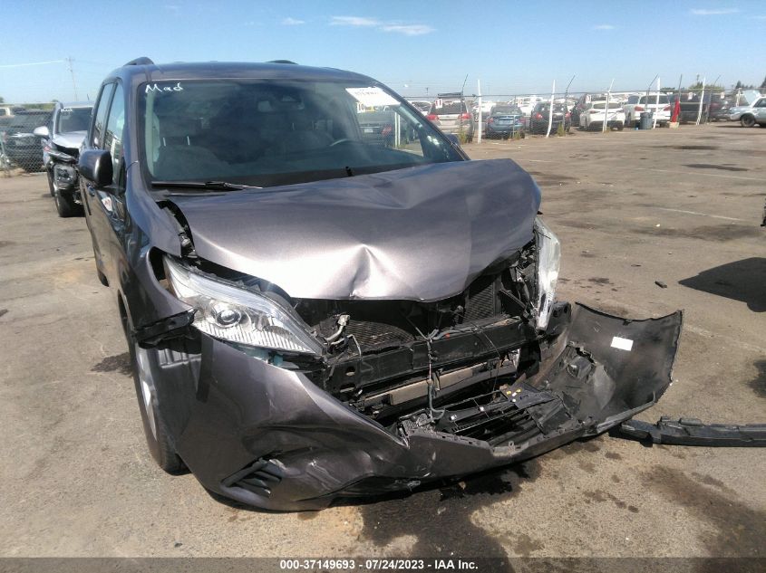 2018 TOYOTA SIENNA LE - 5TDKZ3DC6JS945019