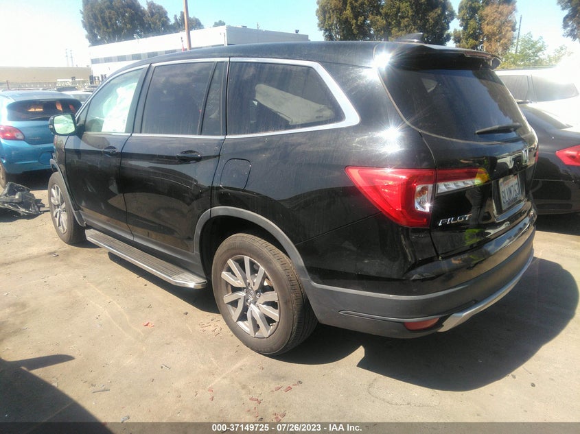 VIN 5FNYF5H33KB031292 2019 HONDA PILOT EX