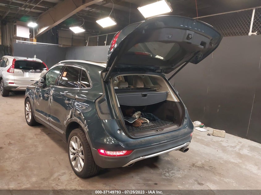 VIN 5LMCJ2D92KUL52872 2019 LINCOLN MKC SELECT