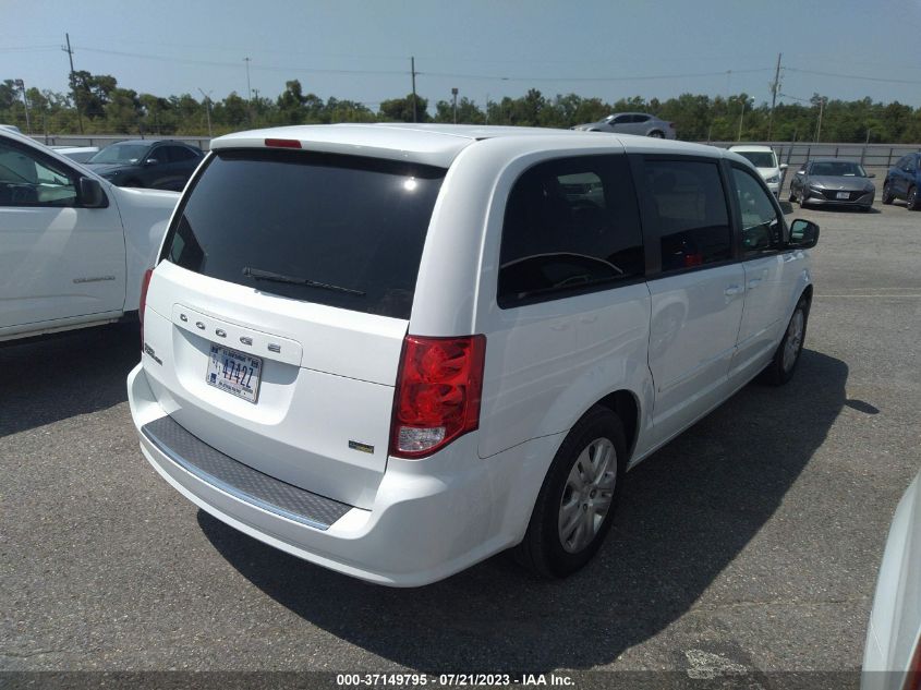 2014 DODGE GRAND CARAVAN SE - 2C4RDGBG9ER390236