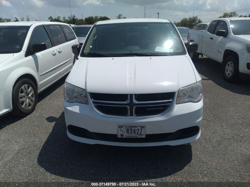 2014 DODGE GRAND CARAVAN SE - 2C4RDGBG9ER390236