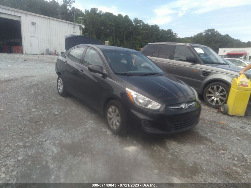 2016 HYUNDAI ACCENT SE - KMHCT4AE6GU164342