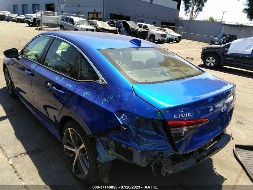 2022 HONDA CIVIC SEDAN TOURING - 2HGFE1F98NH305645