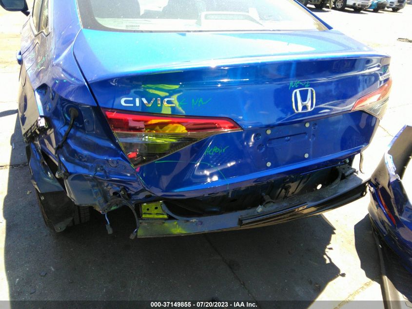 2022 HONDA CIVIC SEDAN TOURING - 2HGFE1F98NH305645