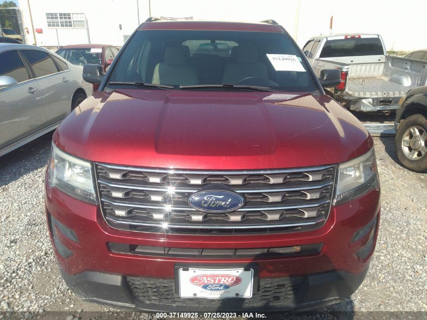 2016 FORD EXPLORER BASE - 1FM5K7B87GGA74539