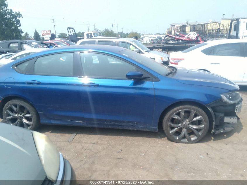 2016 CHRYSLER 200 S - 1C3CCCDG2GN126164