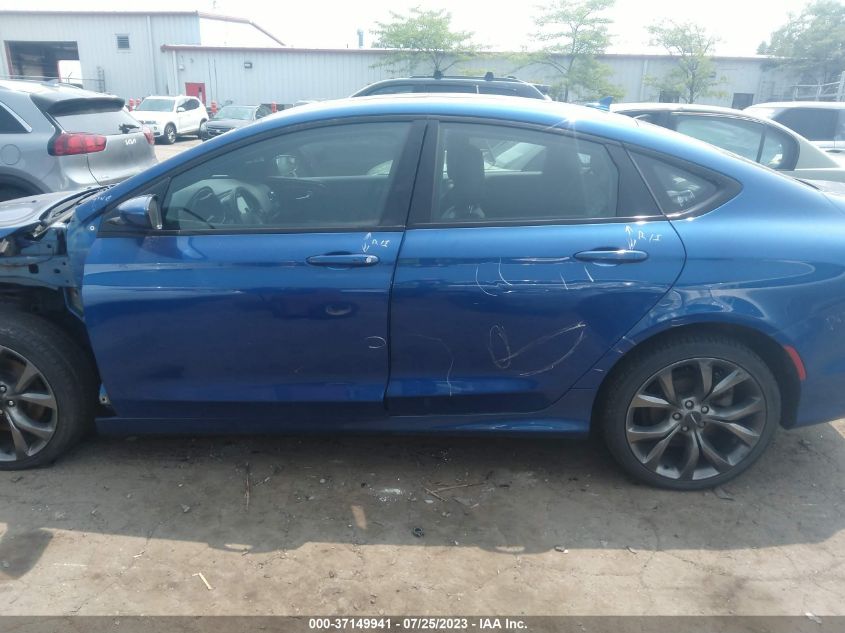 2016 CHRYSLER 200 S - 1C3CCCDG2GN126164