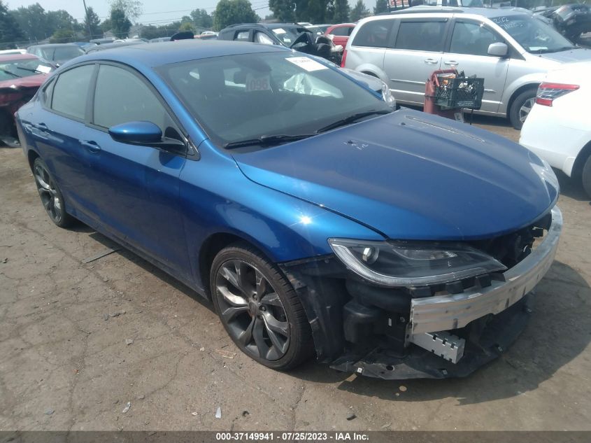 2016 CHRYSLER 200 S - 1C3CCCDG2GN126164