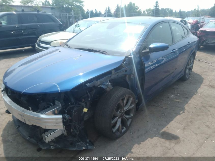2016 CHRYSLER 200 S - 1C3CCCDG2GN126164