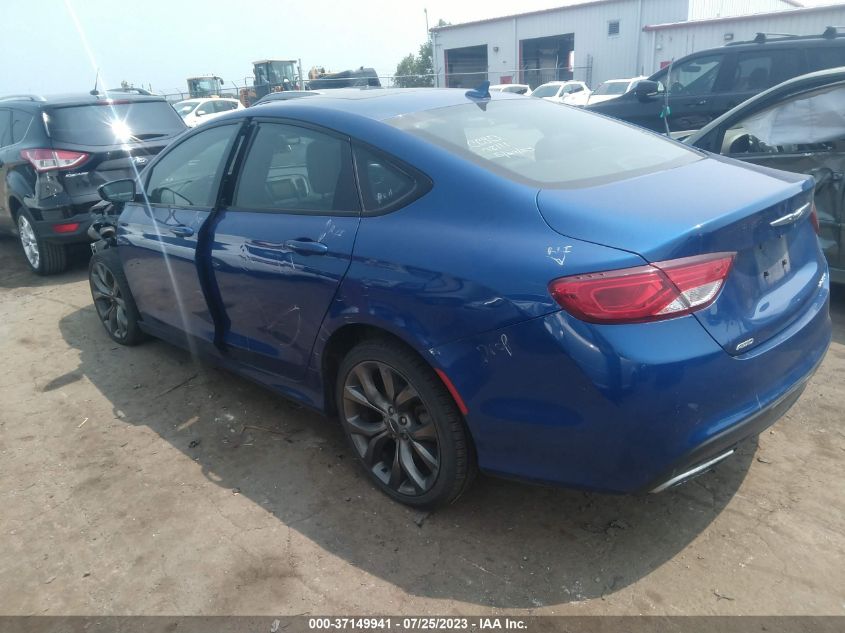 2016 CHRYSLER 200 S - 1C3CCCDG2GN126164