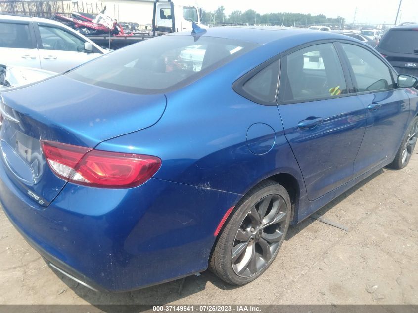 2016 CHRYSLER 200 S - 1C3CCCDG2GN126164
