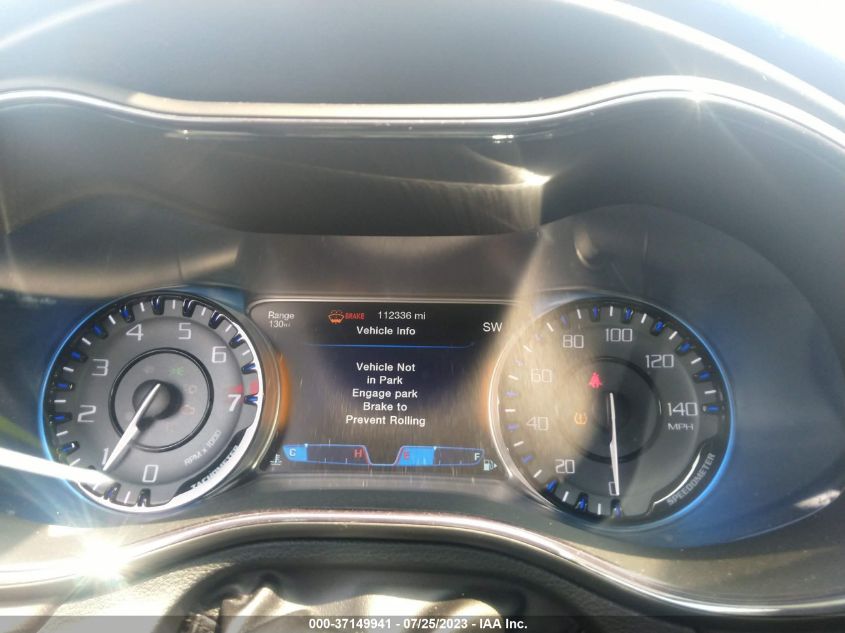 2016 CHRYSLER 200 S - 1C3CCCDG2GN126164