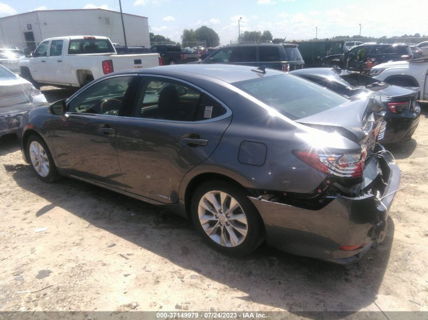 2013 LEXUS ES 300H HYBRID JTHBW1GG8D2003835