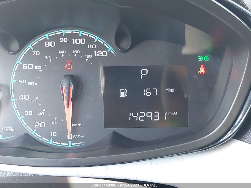 2017 CHEVROLET SPARK LT - KL8CD6SAXHC832622