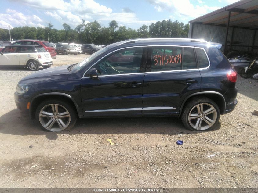 2016 VOLKSWAGEN TIGUAN R-LINE - WVGAV7AX5GW044945