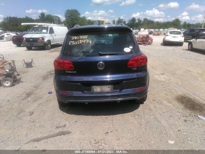 2016 VOLKSWAGEN TIGUAN R-LINE - WVGAV7AX5GW044945