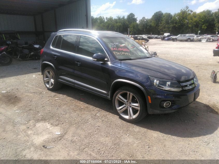 2016 VOLKSWAGEN TIGUAN R-LINE - WVGAV7AX5GW044945