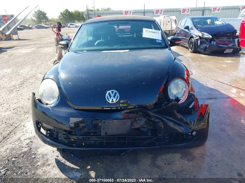 2013 VOLKSWAGEN BEETLE CONVERTIBLE 2.5L 3VW5X7AT0DM811865