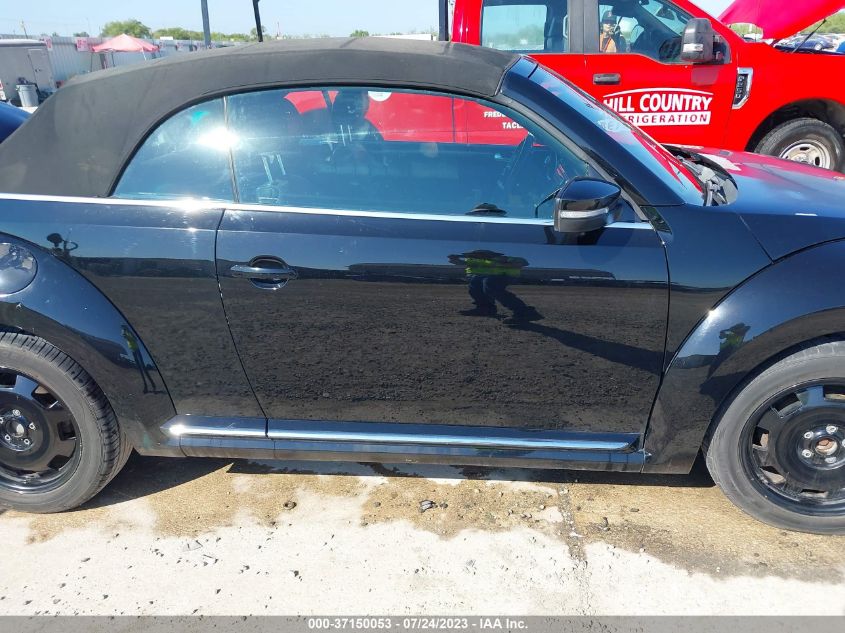 2013 VOLKSWAGEN BEETLE CONVERTIBLE 2.5L 3VW5X7AT0DM811865
