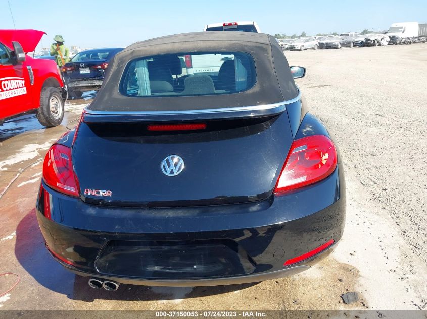 2013 VOLKSWAGEN BEETLE CONVERTIBLE 2.5L 3VW5X7AT0DM811865